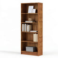 Bücherregal 60 x 30 x 180 cm in Nussbaum